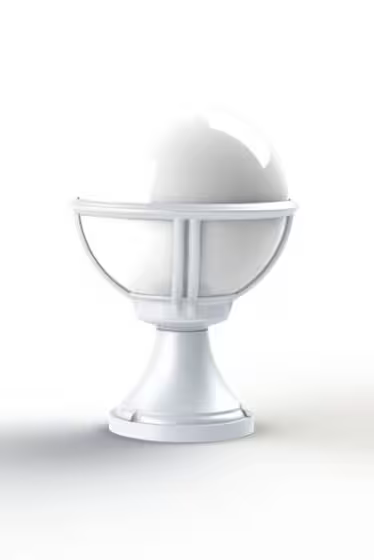 Boreal Model 6 Opal Glass Bollard
