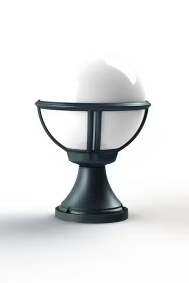 Boreal Model 6 Opal Glass Bollard