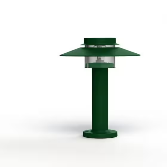 Kerlouan Clear Glass Ground Light with Polycarbonate Diffuser