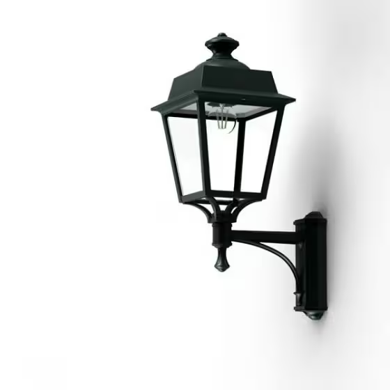 Place des Vosges 1 Evolution Model 3 Clear Glass Upwards Wall Bracket