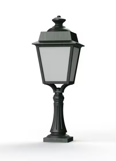 Place des Vosges 1 Evolution Large Opal Glass Pedestal