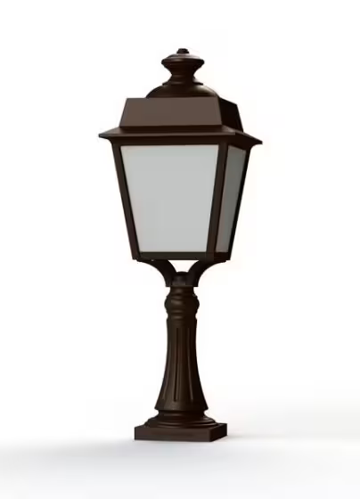 Place des Vosges 1 Evolution Large Opal Glass Pedestal