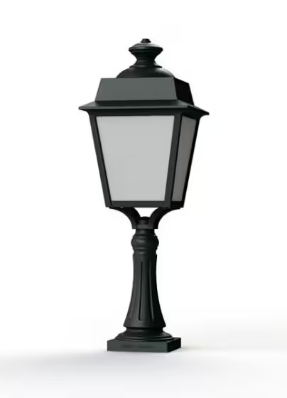 Place des Vosges 1 Evolution Large Opal Glass Pedestal