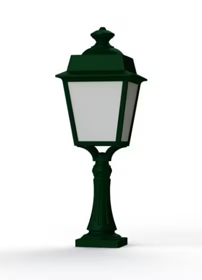 Place des Vosges 1 Evolution Large Opal Glass Pedestal