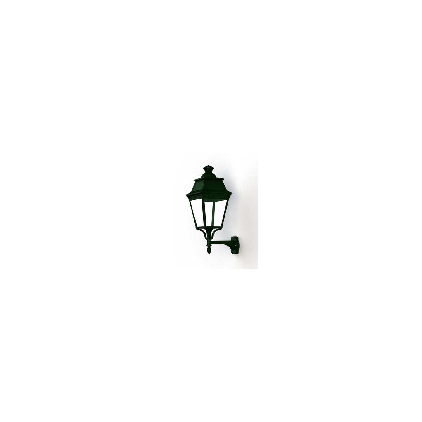 Avenue 3 Model 4 Upwards 3000K LED Wall Bracket with Clear Diffuser
