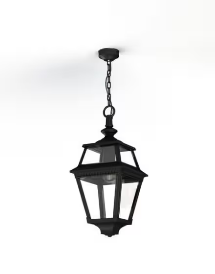 Place Des Vosges 2 Model 1 Clear Glass Chain Pendant