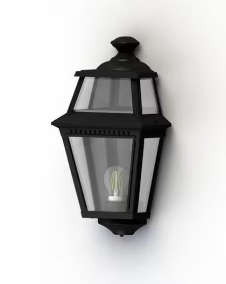Place Des Vosges 2 Clear Glass Wall Light