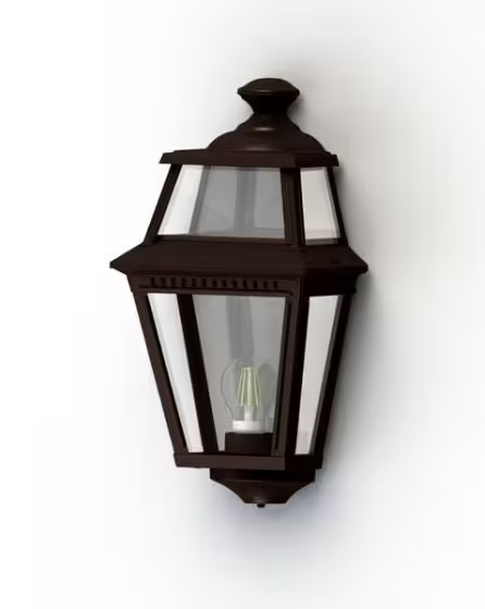 Place Des Vosges 2 Clear Glass Wall Light