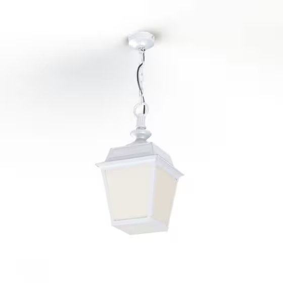 Place Des Vosges 1 Tradition Frosted Glass Chain Pendant