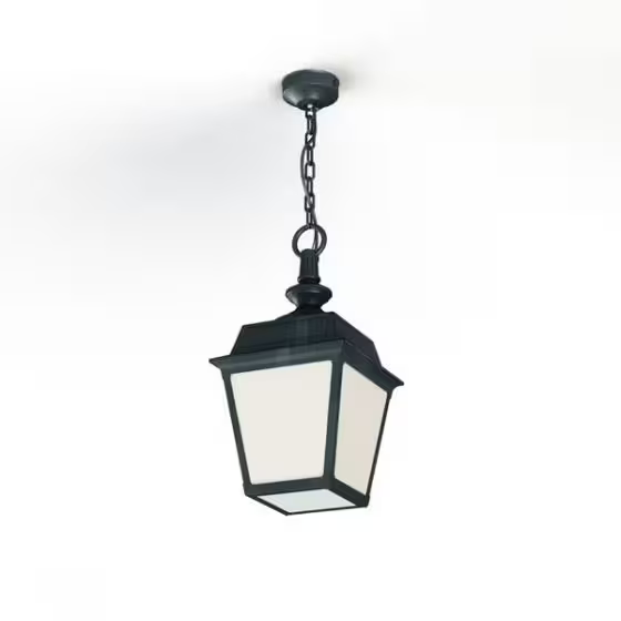 Place Des Vosges 1 Tradition Frosted Glass Chain Pendant