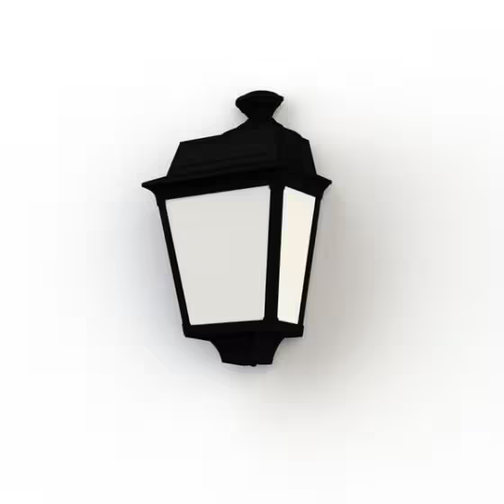 Place Des Vosges 1 Tradition Model 2 Frosted Glass Wall Light