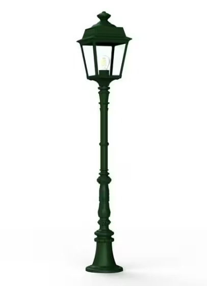 Place Des Vosges 1 Tradition Medium Clear Glass Lamp Post