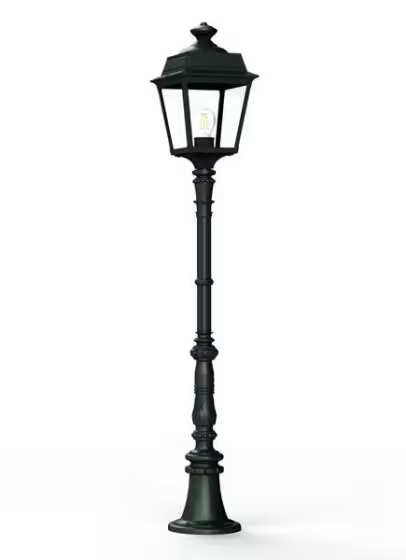Place Des Vosges 1 Tradition Medium Clear Glass Lamp Post