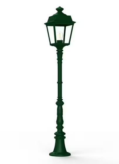 Place Des Vosges 1 Tradition Medium Clear Glass Lamp Post