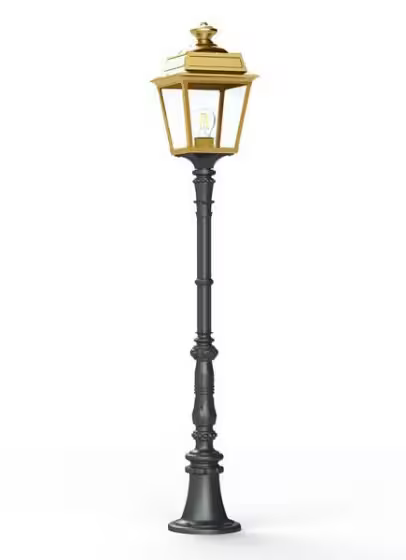 Place Des Vosges 1 Tradition Medium Clear Glass Lamp Post