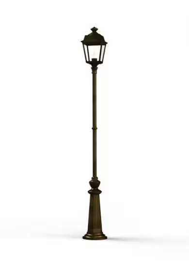 Place Des Vosges 1 Tradition Large Clear Glass Lamp Post