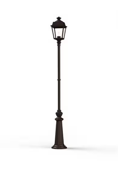 Place Des Vosges 1 Tradition Large Clear Glass Lamp Post