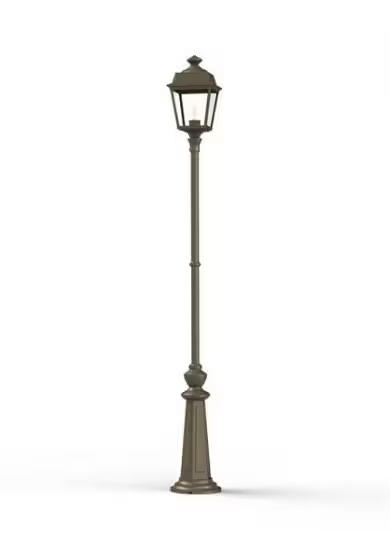 Place Des Vosges 1 Tradition Large Clear Glass Lamp Post