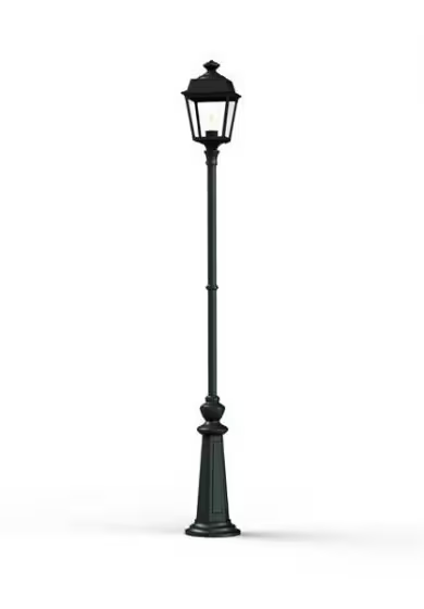 Place Des Vosges 1 Tradition Large Clear Glass Lamp Post