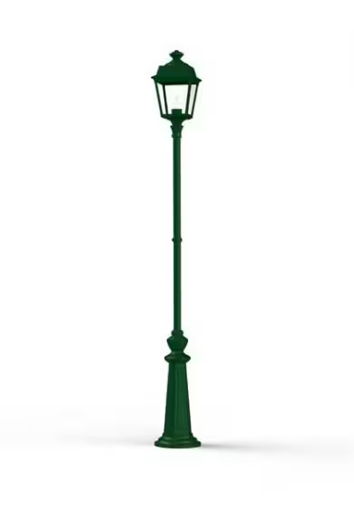 Place Des Vosges 1 Tradition Large Clear Glass Lamp Post