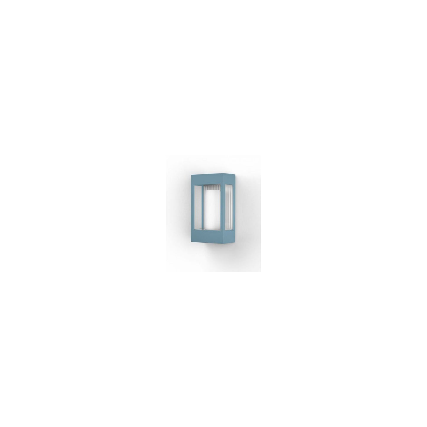 Brick Clear Glass Decorative Wall Light with Polycarbonate Removable Bulb Cover