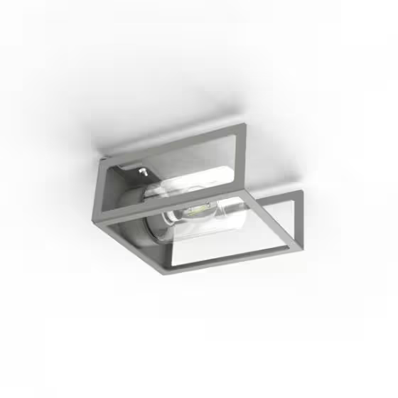 Hugy Clear Glass Decorative Multi-Position Light
