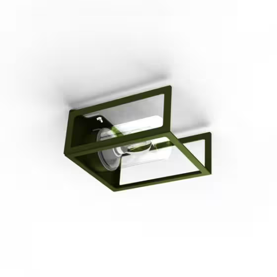 Hugy Clear Glass Decorative Multi-Position Light