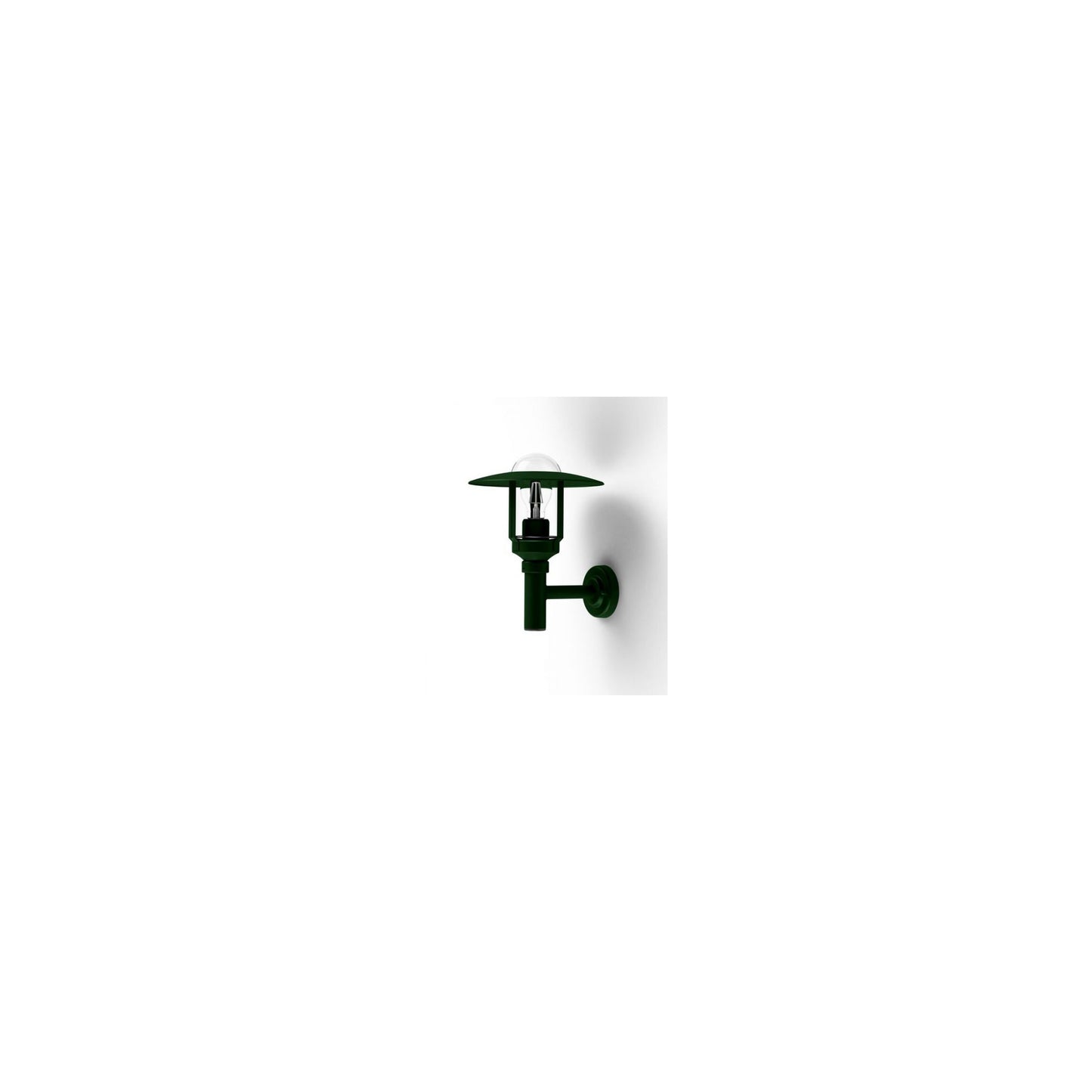 Newpark Model 2 Upwards Wall Bracket with Clear Glass