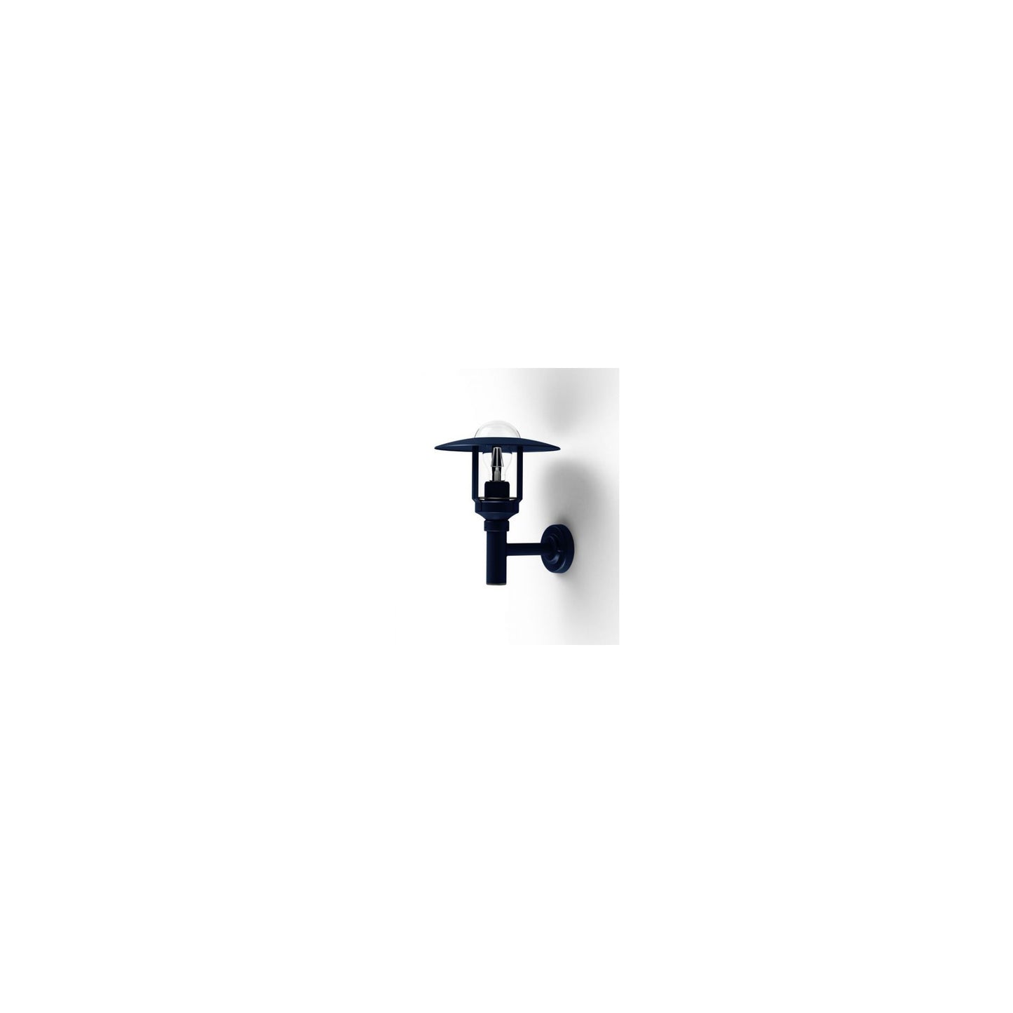 Newpark Model 2 Upwards Wall Bracket with Clear Glass