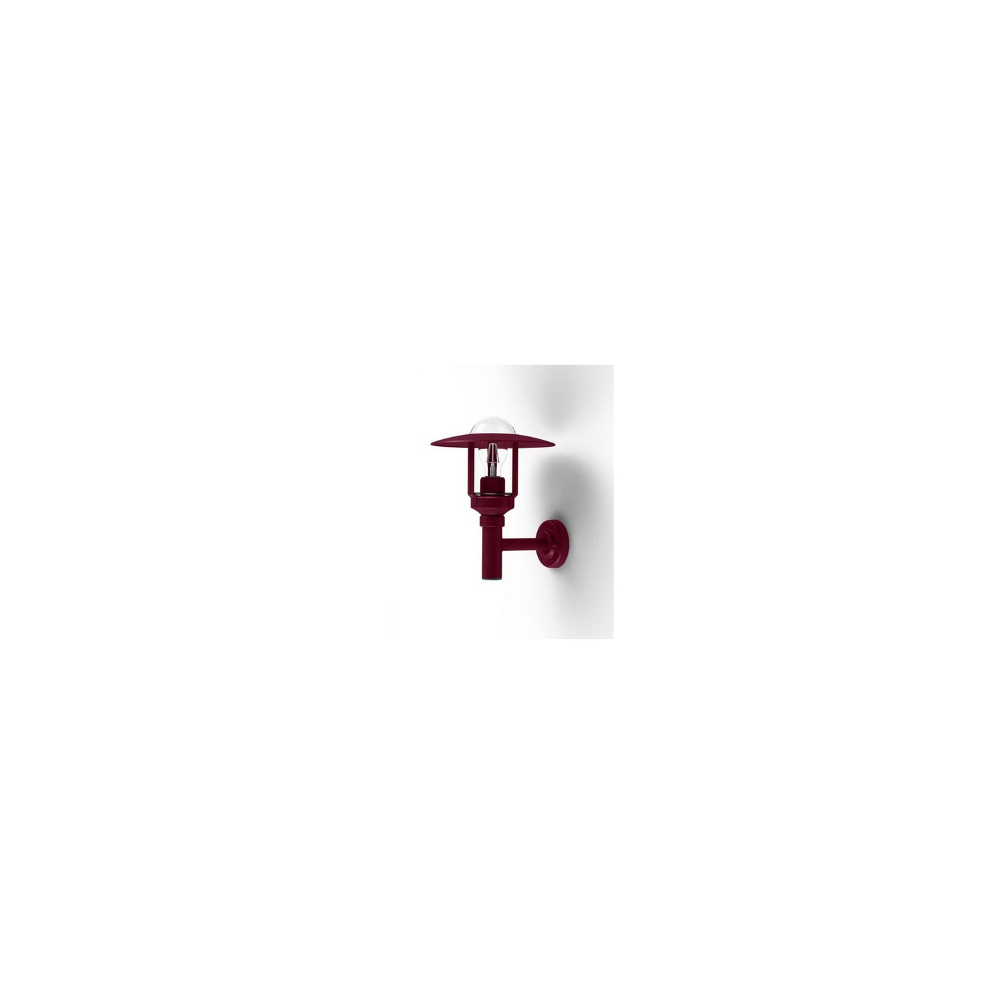 Newpark Model 2 Upwards Wall Bracket with Clear Glass