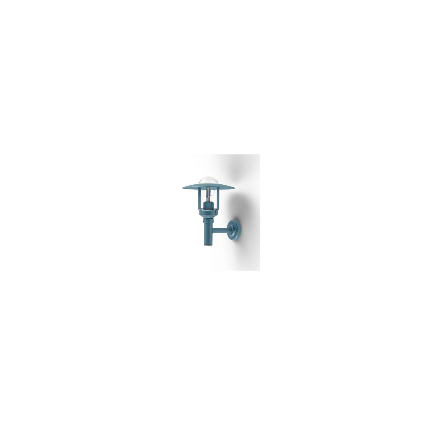 Newpark Model 2 Upwards Wall Bracket with Clear Glass