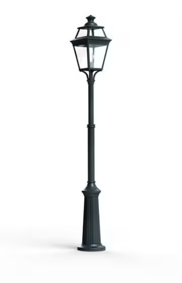 Place Des Vosges 3 Small Clear Glass Lamp Post