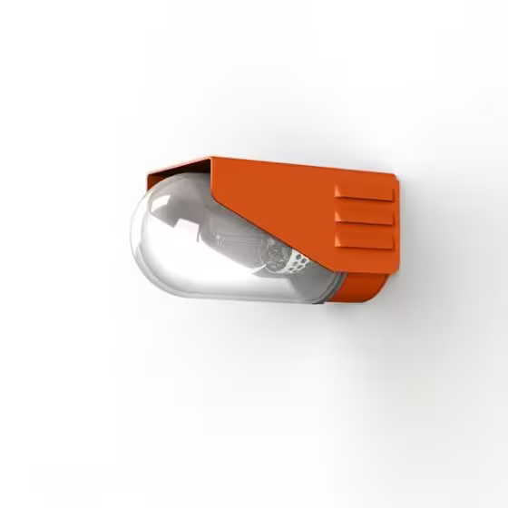 RP195 Model 1 Clear Glass Wall Light