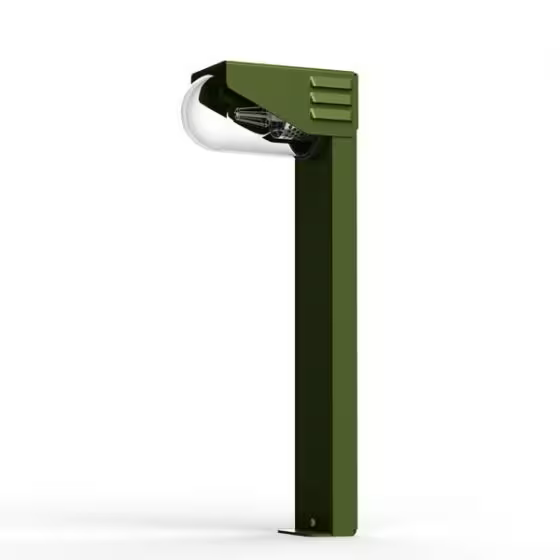 RP195 Large Clear Glass Bollard