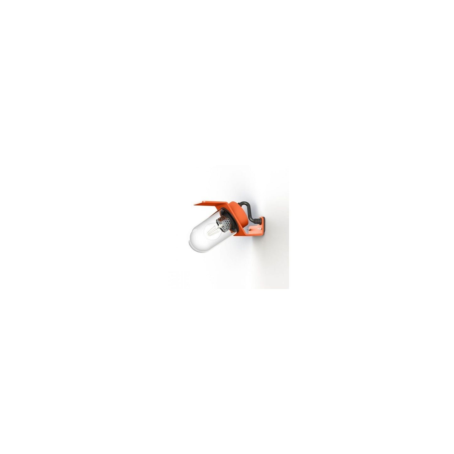 Sherlock Clear Glass Wall Light with Die-Cast Aluminium