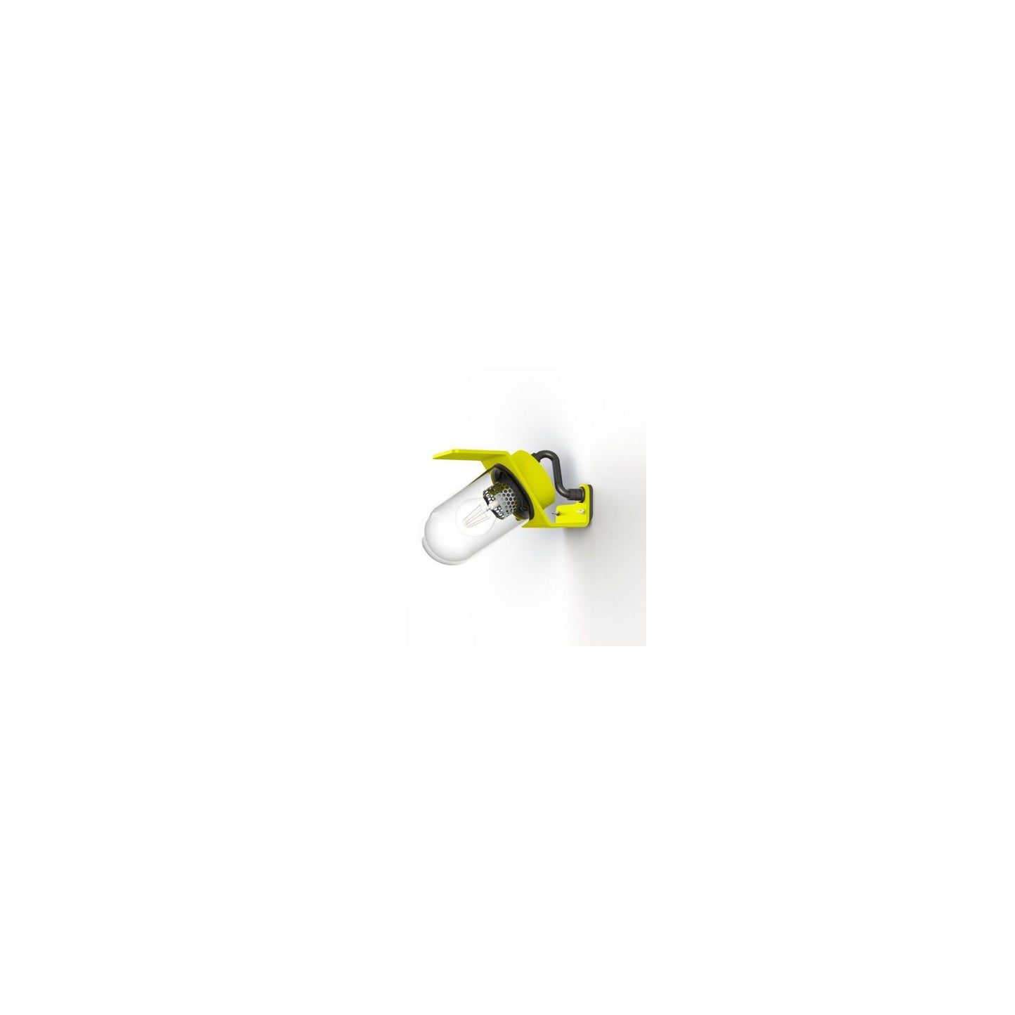 Sherlock Clear Glass Wall Light with Die-Cast Aluminium