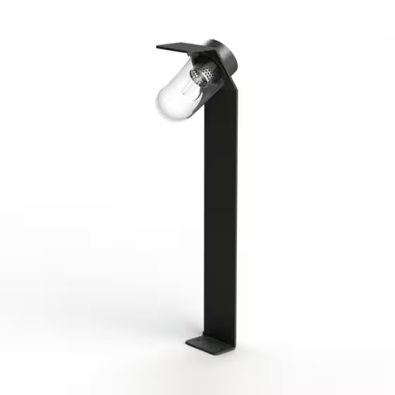 Sherlock Clear Glass Bollard