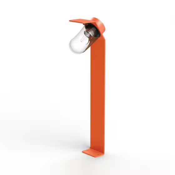 Sherlock Clear Glass Bollard