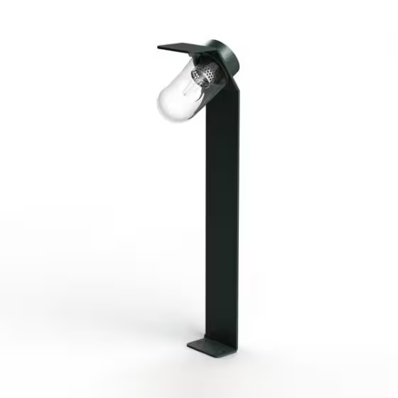 Sherlock Clear Glass Bollard