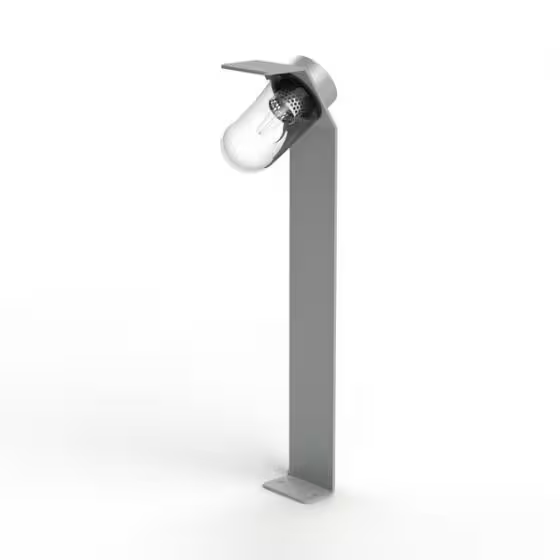 Sherlock Clear Glass Bollard