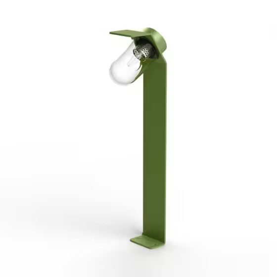 Sherlock Clear Glass Bollard