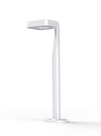 Square Model 2 Satin 2700K Built-in LED Ground Light