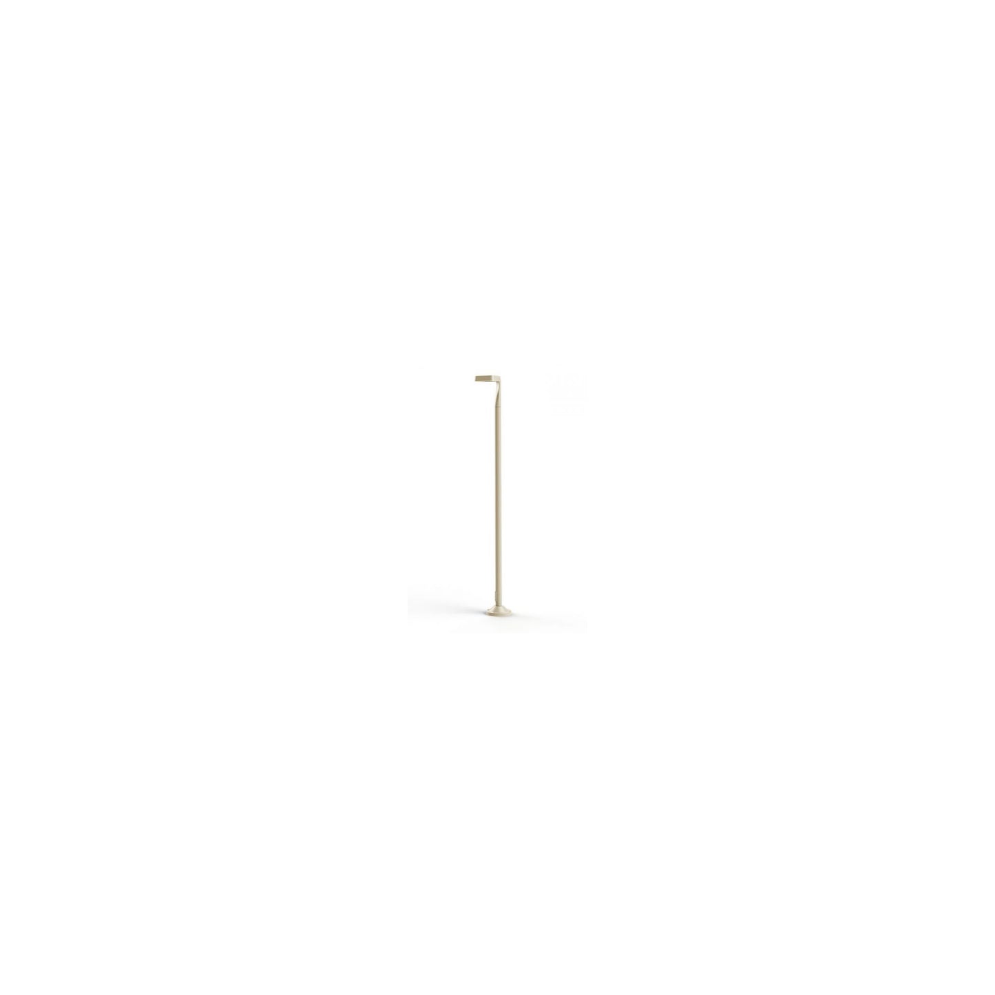 Square Large 4500K LED Lamp Post with Square Shaped, Multi-Directional Head
