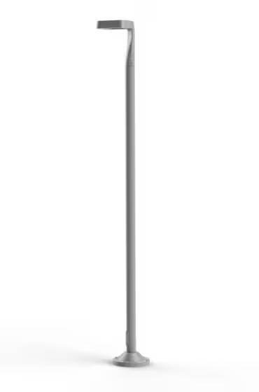 Square Large 4500K LED Lamp Post