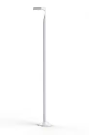 Square Model 4 2700K LED Lamp Post