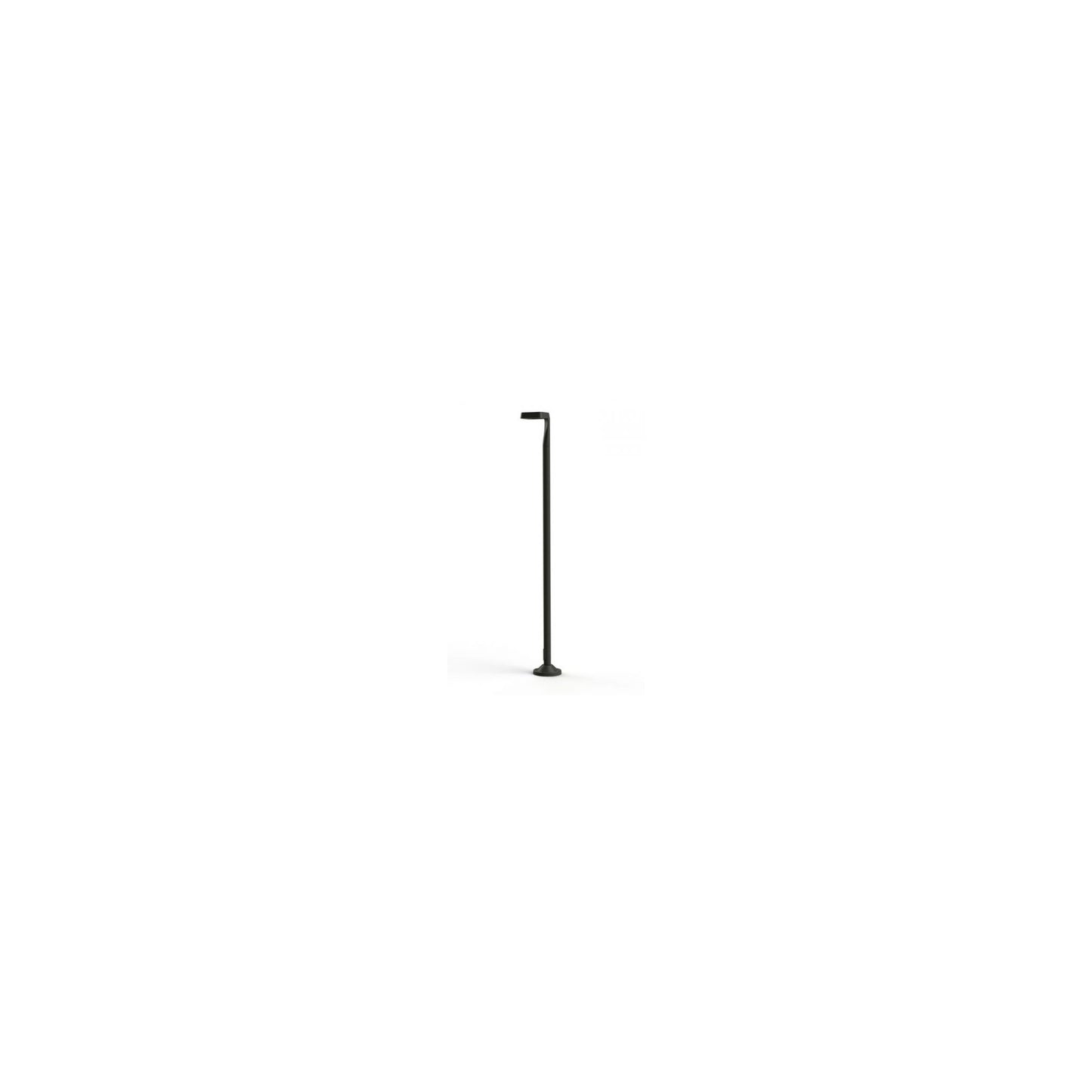 Square Large 3000K LED Lamp Post with Square Shaped, Multi-Directional Head