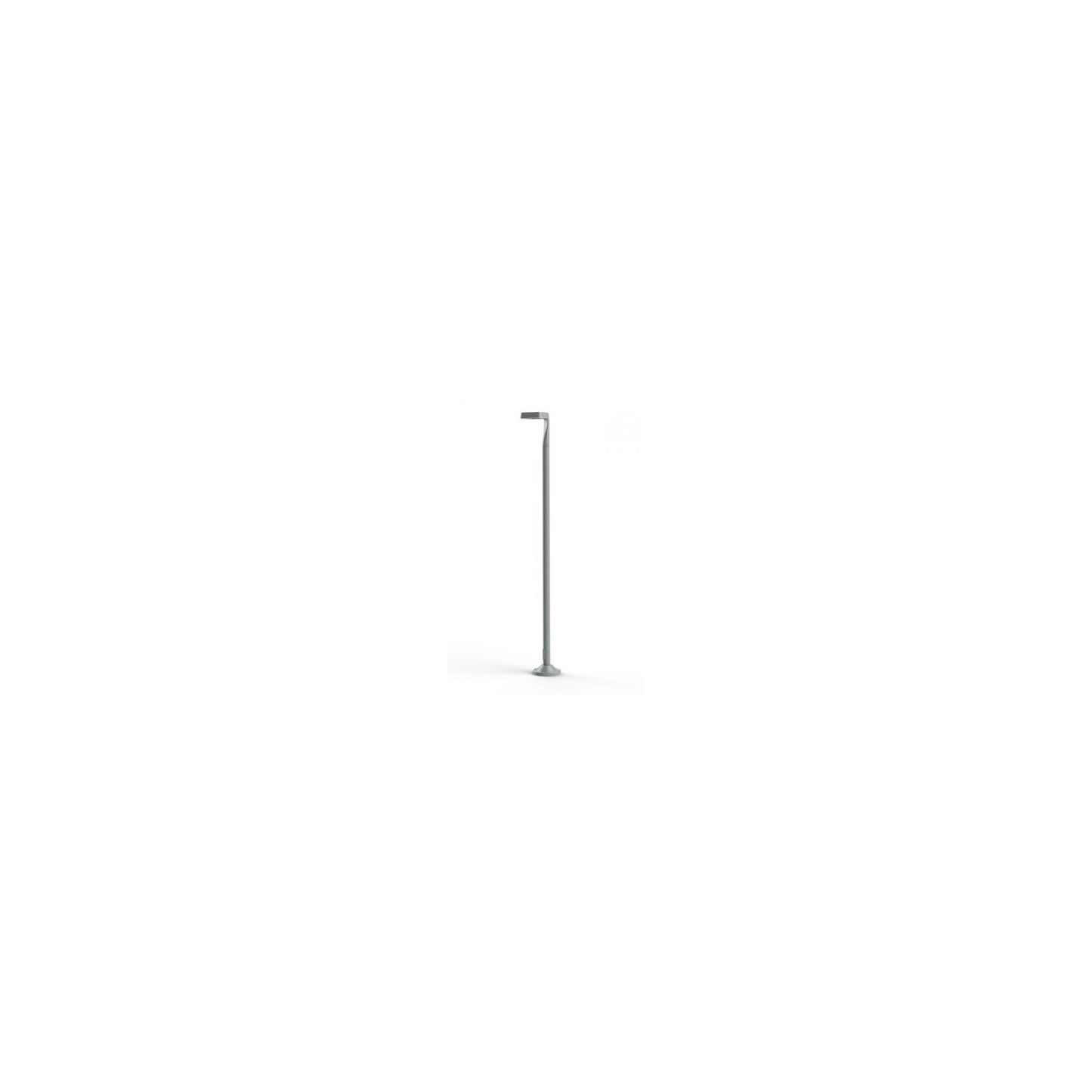 Square Large 3000K LED Lamp Post with Square Shaped, Multi-Directional Head
