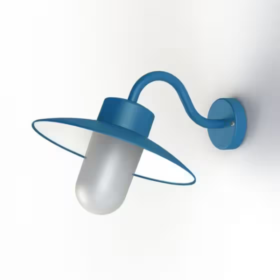 Belcour Model 1 Opal Glass Wall Light