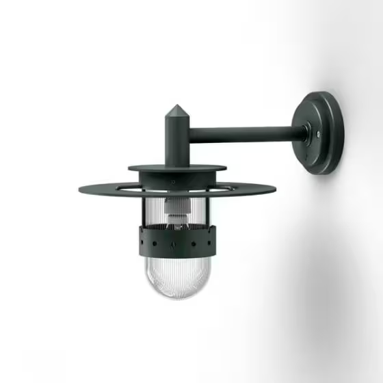 Kent Clear Prismatic Glass Wall Light