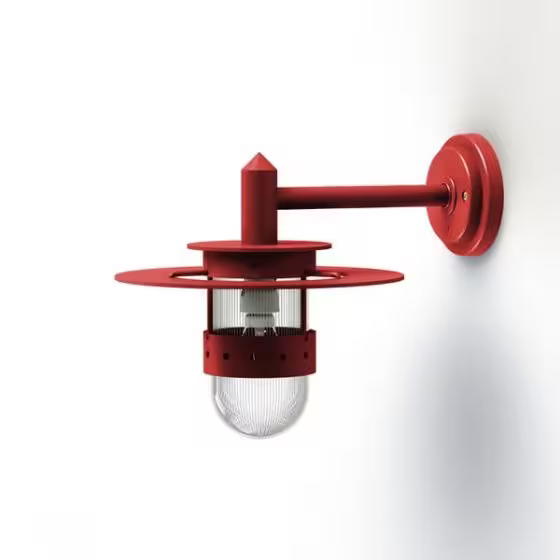 Kent Clear Prismatic Glass Wall Light